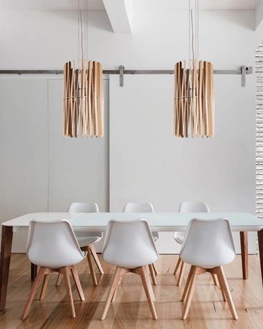 Lámpara de colgar NADIA | NADIA/NATURAL/ | ineslam | Keisu, iluminación y diseño.