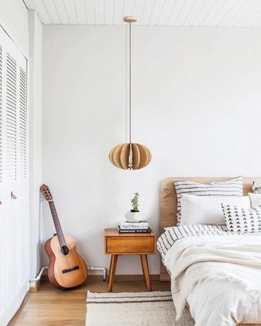 Lámpara de colgar CHOPO | CHOPO/NATURAL/001 | ineslam | Keisu, iluminación y diseño.