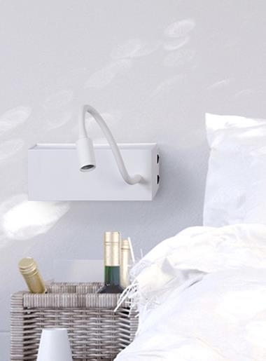 Aplique de pared PANAMA | PANAMA/BLANCO/ | luxcambra | Keisu, iluminación y diseño.