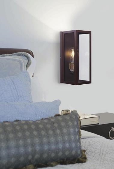 Aplique de pared BRINDISI | BRINDISI/OXIDO/ | luxcambra | Keisu, iluminación y diseño.