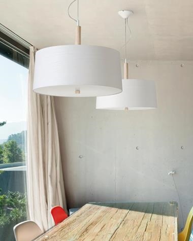 Lámpara de colgar INFINITO NORDIC | INFINITA/NORDIC/COLGAR/BLANCO/6802 | massmi | Keisu, iluminación y diseño.