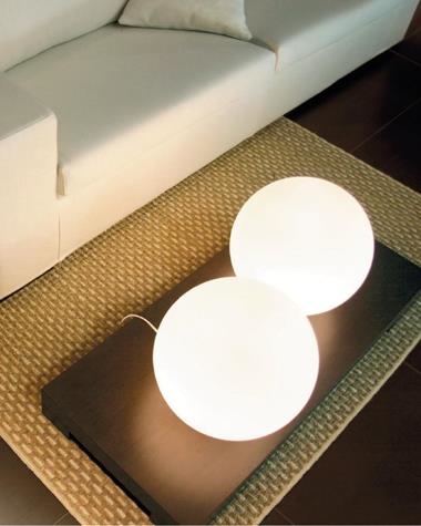 Lámpara de mesa PLANET | PLANET/MESA/TG200/OPA/OPAL | INESLAM | Keisu, iluminación y diseño.