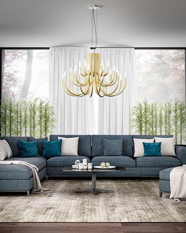 Lámpara de colgar THE PALM | THEPALM/5190/12LED/BLANCO/ | ALMALIGHT | Keisu, iluminación y diseño.