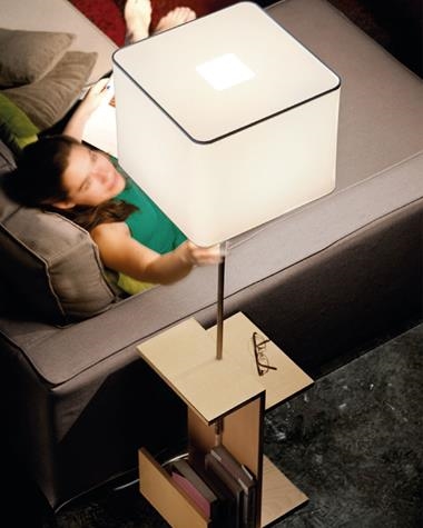 Lámpara de pie FUSTA | FUSTA/5390/BLANCO | Massmi | Keisu, iluminación y diseño.