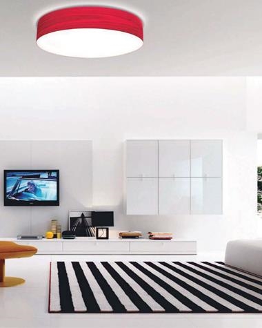 Plafón de techo DISK | DISK/P40/BLANCO | Icono | Keisu, iluminación y diseño.