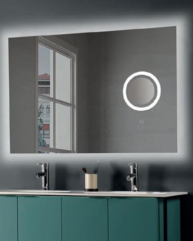 Espejo de baño OLFER | OLFER/A943810LB/80/3000 | ACB | Keisu, iluminación y diseño.