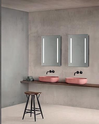 Espejo de baño JOUR | JOUR/A1642900LB/50/3000 | ACB | Keisu, iluminación y diseño.