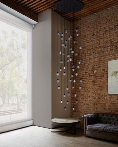 Lámpara de colgar DRIP - DROP | DRIP/SL01/2590120838/TRANS | BOVER | Keisu, iluminación y diseño.