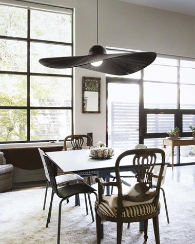 Lámpara de colgar MADAME | MADAME/174402/NEGRO | IDEA LUX | Keisu, iluminación y diseño.