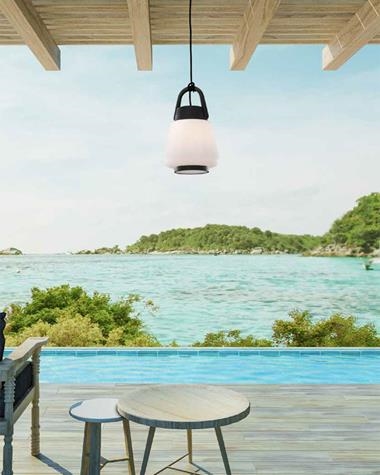 Lámpara colgar exterior KINKÉ 2 | KINKÉ/2/6210 | MANTRA | Keisu, iluminación y diseño.