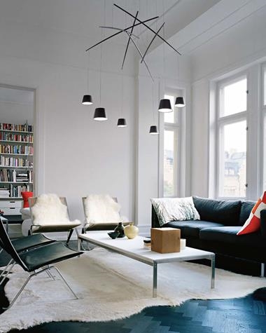 Lámpara de colgar FISH | FISH/SP3/196961/BLANCO | IDEAL LUX | Keisu, iluminación y diseño.