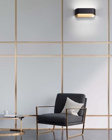 Aplique de pared NORA | NORA/NEGRO/5-7630-59-02 | MDC | Keisu, iluminación y diseño.