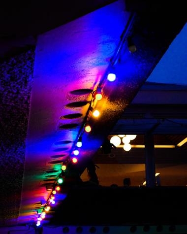 BALL indoor and outdoor garland | GUIRNALDA/BALL/BLANCO/CALIDO/603000 | Keisu, lighting and design.