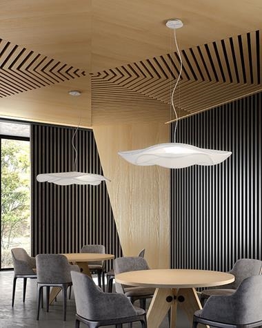 Lámpara de colgar MEDITERRANEA | MEDITERRANEA/S/105/01/BLANCO | BOVER | Keisu, iluminación y diseño.