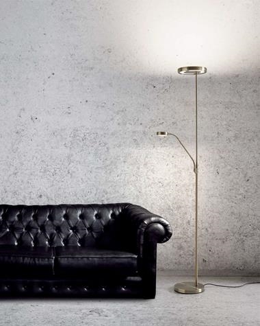 Lámpara de pie SWEET | SWEET/PIE/PLATA/5-7337-34-20 | MDC | Keisu, iluminación y diseño.