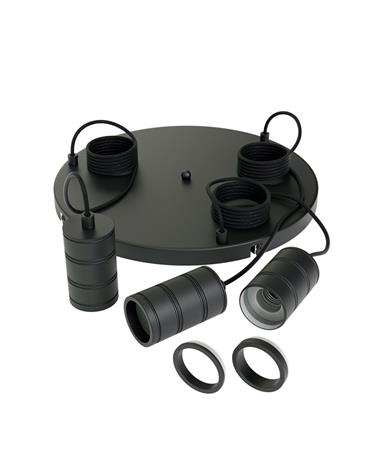 Lámpara colgar MULTI CORD SET ROUND | MULTI/CORD/ROUND/E-27/965248 | CALEX | Keisu, iluminación y diseño.