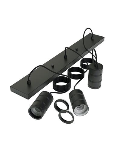 Lámpara colgar MULTI CORD SET LINEAR | MULTI/CORD/LINEAR/E-27/965246 | CALEX | Keisu, iluminación y diseño.