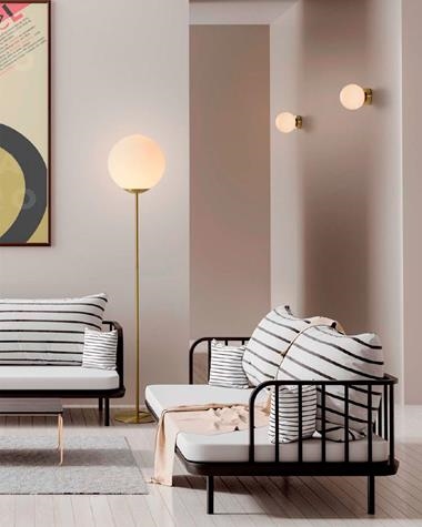 Lámpara de pie RONDA | RONDA/PIE/LATÓN/5-7770-61-01 | MDC | Keisu, iluminación y diseño.